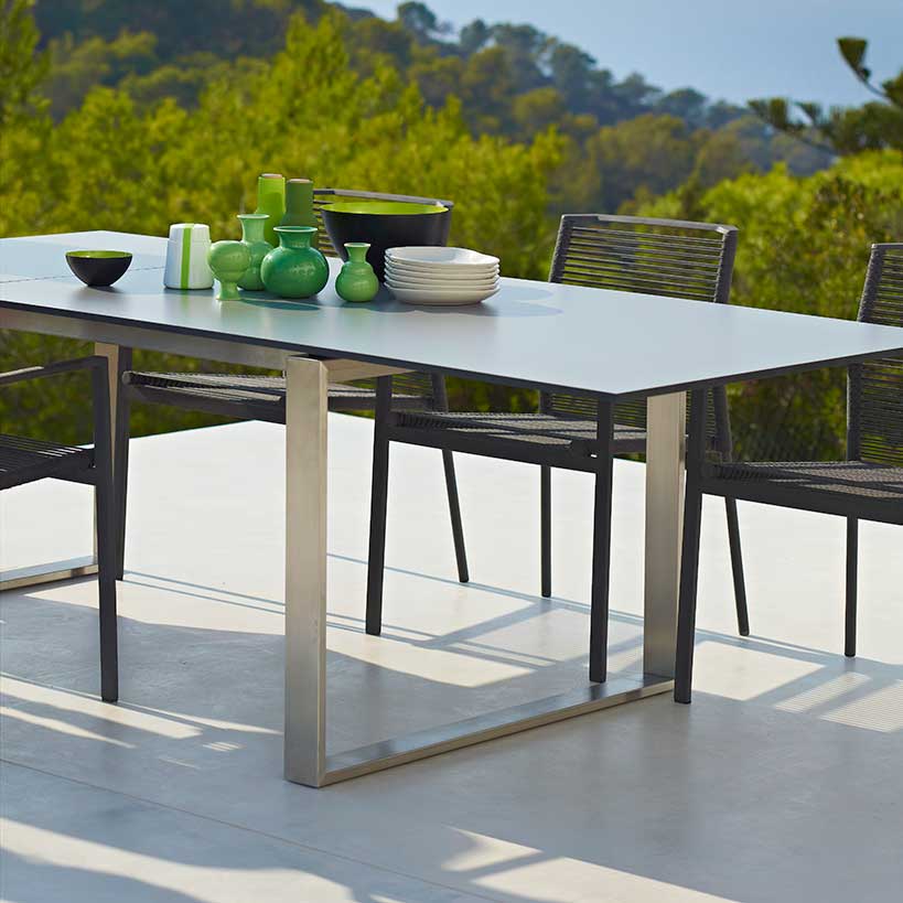 Hpl Outdoor Table Top, Outdoor Table Top Materials